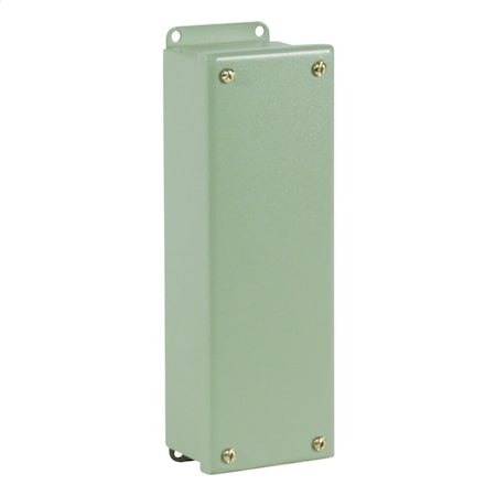 Wiegmann Screws Electrical Enclosures, 4 in H, 4 in D, 3 in W, NEMA 4, Carbon Steel PB1BC